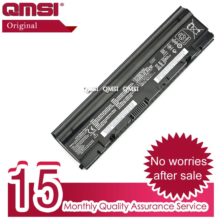 QMSI 10 8 V 5200 мА/ч оригинал A31 1025 A32 батарея относится к ASUS Eee PC 225 1215 1025C/E R052 RO52 R052C R052CE