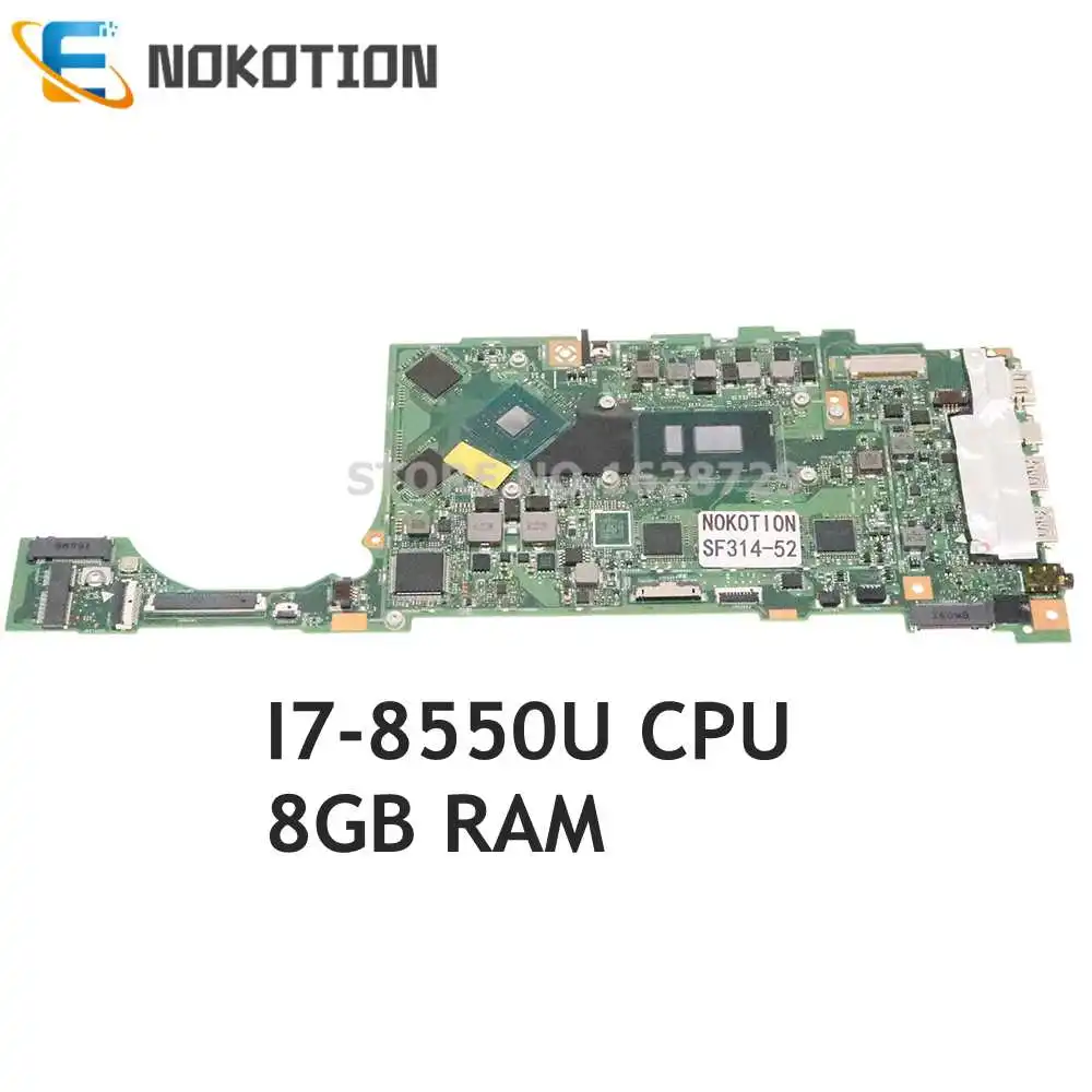 Материнская плата NOKOTION NBGQT11004 HE4EA REV 2 0 для ACER Swift 3 SF314-52G SF314-52 материнская ноутбука