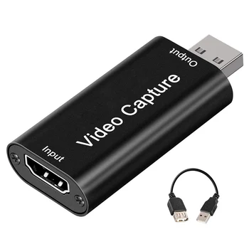 

Audio Video Capture Cards HDMI Video Capture HDMI to USB Full HD 1080p USB 2.0 HDMI Capture Card With Cable UY8