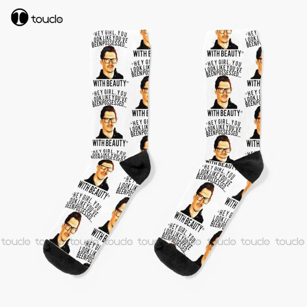 

Zak Loves You Socks Halloween Socks Women Unisex Adult Teen Youth Socks Personalized Custom 360° Digital Print Hd High Quality