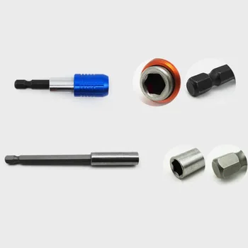 

Supplies Extension bit holder 5pcs 1/4" hex shank Magnetic 5 6 10 15cm
