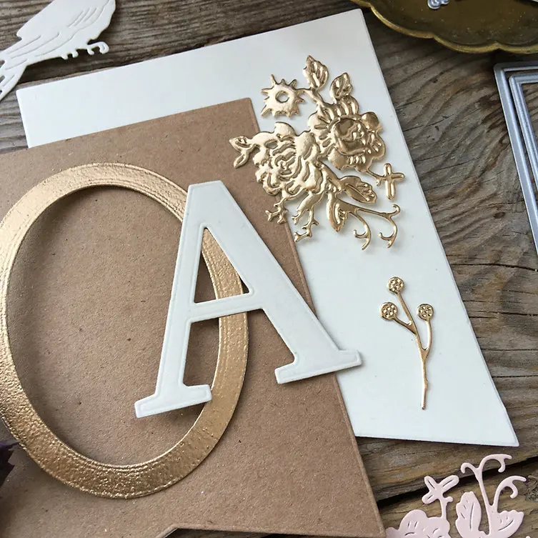 Mmao Crafts Metall- und Stahl-Stanzformen, neue verschiedene Dekorationen, Scrapbooking, Papier/Fotokarten, Prägestempel – Detail 13