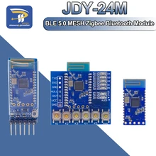 JDY-24M Bluetooth 5,0 сетка Zigbee Module BLE JDY-24 Master Slave через базовую пластину с кнопками