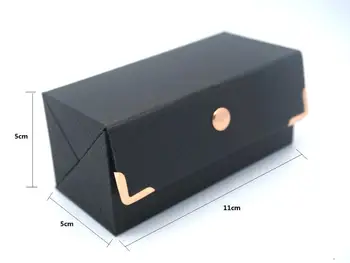 

Black leather Travel Jewelry Box Jewelry Organization box for Earrings ring mirror jewelry set