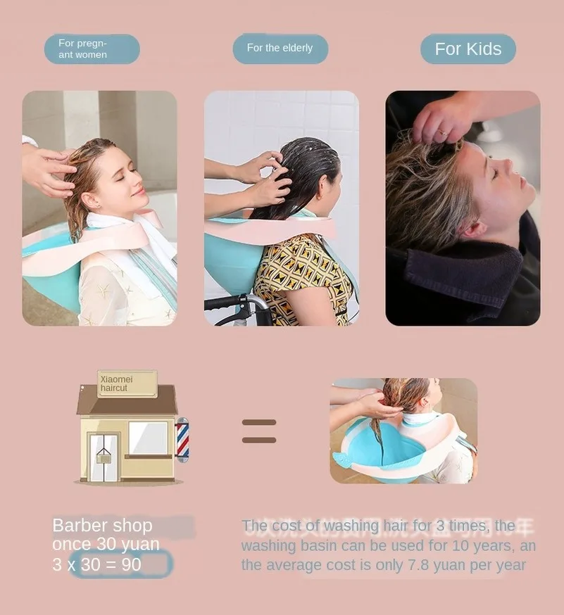 Portable-Shampoo-Bowl-Basin-Tub-Washing-Hair-Pregnant-Women-Elderly-Kids-Nursing-Care-Foldable-Silicon-Mobile