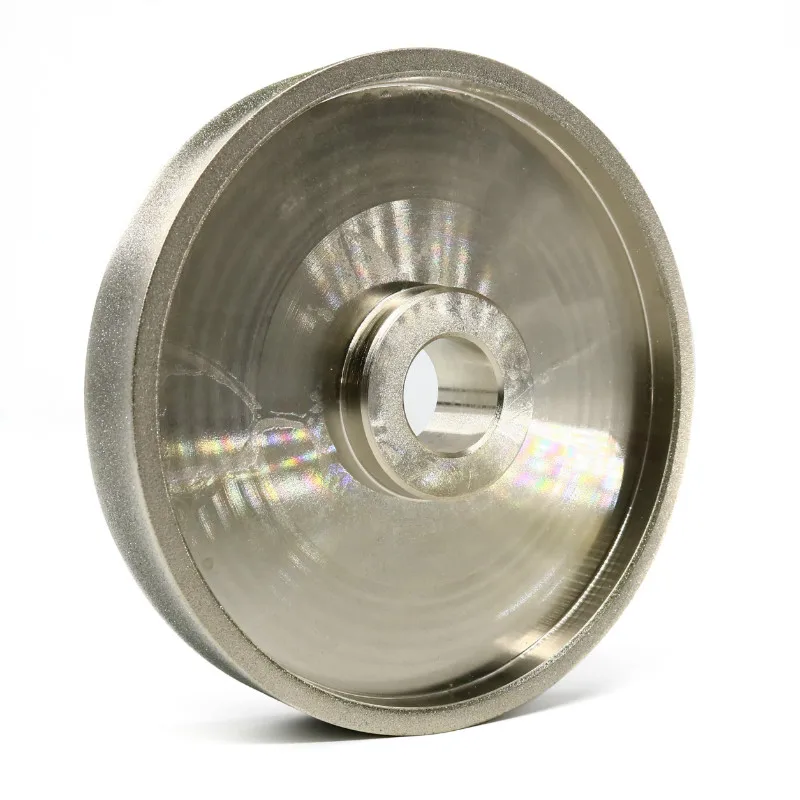 Koop 150 Grit Cbn Slijpschijf Diamant Slijpen Wielen Diameter 150 Mm Hoge Snelheid Staal Voor Metalen Steen Slijpen Power Tool h6