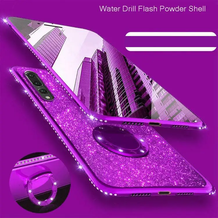 

For Huawei Mate 20 Pro Case Soft Silicone Cover diamond bling Bumper Case for Huawei Mate 20 p 20 10 9 lite mate 20 pro Case Cov
