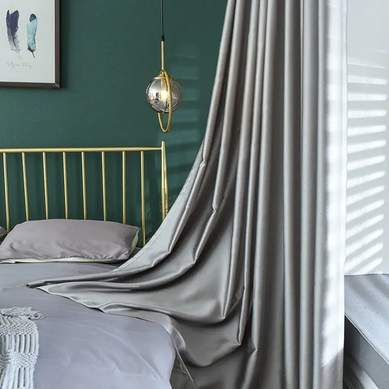 Custom 310cm Solid Blackout Curtains 3