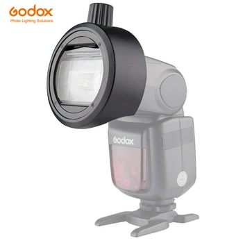 

Godox S-R1 Adapter,Round Flash Head Magnetic Modifier Adapter for Godox V860II, V850II, TT685, and TT600 Series Flashes