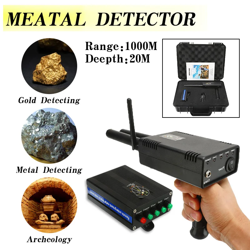 

Long Range Underground Metal Detector Finder Gold Silver Copper Scanner Deep Underground Professtional Gold Detectors Treasure