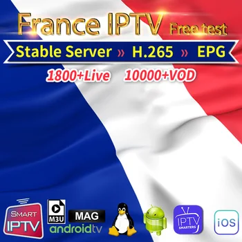 

KING OTT French iptv Subscription for France Arabic Spain Portugal Nordic Support Adult M3u Enigma2 Smart Android TV Box