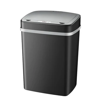 

Intelligent Garbage Bin Living Room Bathroom Kitchen Creative Automatic Induction Belt Cover Large Electric Garbage Bin