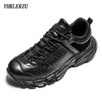 

YHKLERZU New Products Men Sneakers Mesh Upper Fashion Shoes Breathable Casual Athletic Shoes Sport Running Shoes