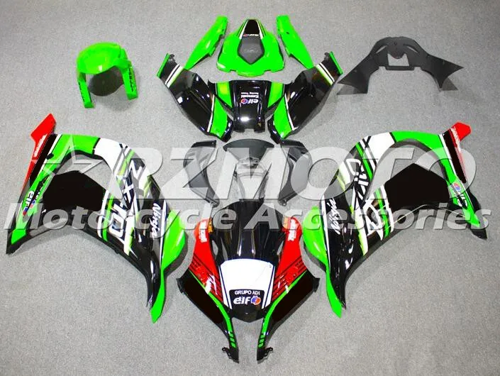 4 подарки ABS литья под давлением полный обтекатель комплект подходит для Kawasaki Ninja ZX-10R zx10r 16 17 набор кузова Лидер продаж