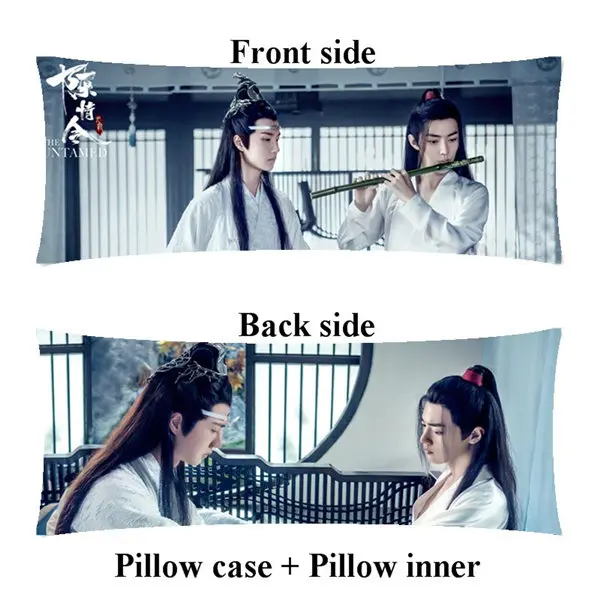 boyfriend Wang YiBo подушка для тела Неокрашенная длинная домашняя Подушка, включая внутреннюю - Цвет: pillow