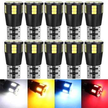 

10x W5W T10 LED Bulb 2825 Car LED Lights Side Marker License Plate Lamp For Kia Sportage R Ceed Rio 3 4 K2 K5 KX5 Sorento Cerato