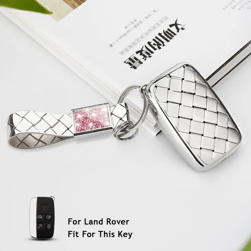 Автомобильный чехол для ключей, защитный чехол для ключей для Land Rover Jaguar XE XJ Xjl XF C-X16 V12 Guitar F X Typ X-TY, аксессуары для стайлинга автомобилей - Название цвета: Option 12