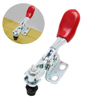 

1Pc Metal Horizontal Quick Release Hand Tool Toggle Clamp For Fixing Workpiece Tools Drop Ship