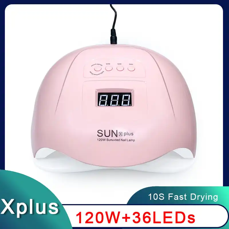 1w X Plus Led Uv Lampe Seche Ongles Pour Tous Les Gels D Ongles 36led S Polonais Soleil Lumiere Minuterie 30 60 90s Detection Infrarouge Lampe A Ongles Aliexpress