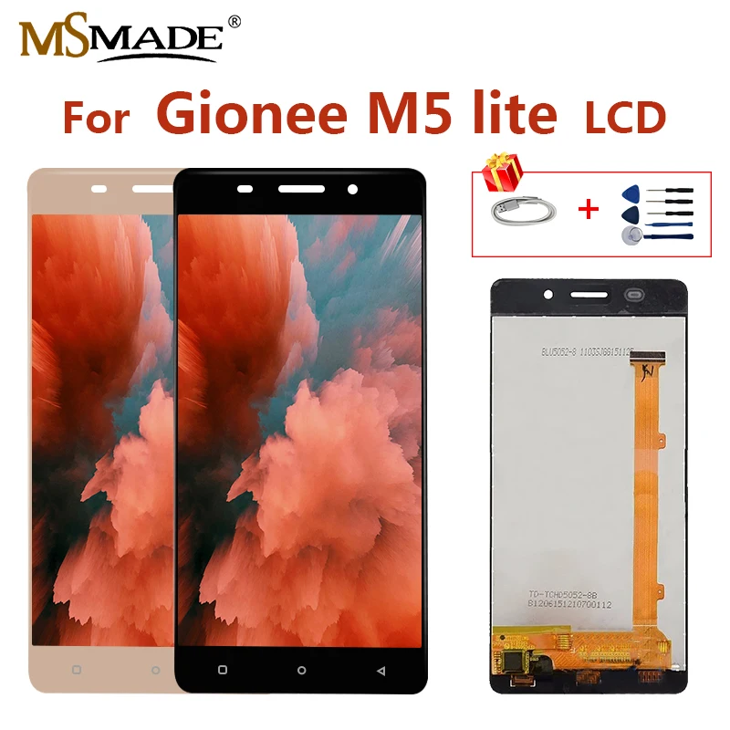 

For Gionee Marathon M5 Lite LCD Display Touch Screen Digitizer Smartphone Replacement For M5 Lite Display Free Shipping