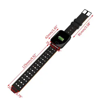 

A6 Smart Watch with Heart Rate Monitor Fitness Tracker Blood Pressure Smartwatch