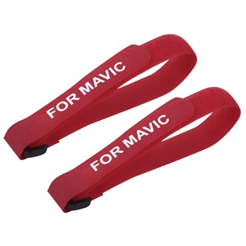 

1pair Magic Sticker Adjustable Drone Blade Bracket Easy Use Clasp Nylon Soft Holder Propeller Fixator Durable For Mavic Air 2