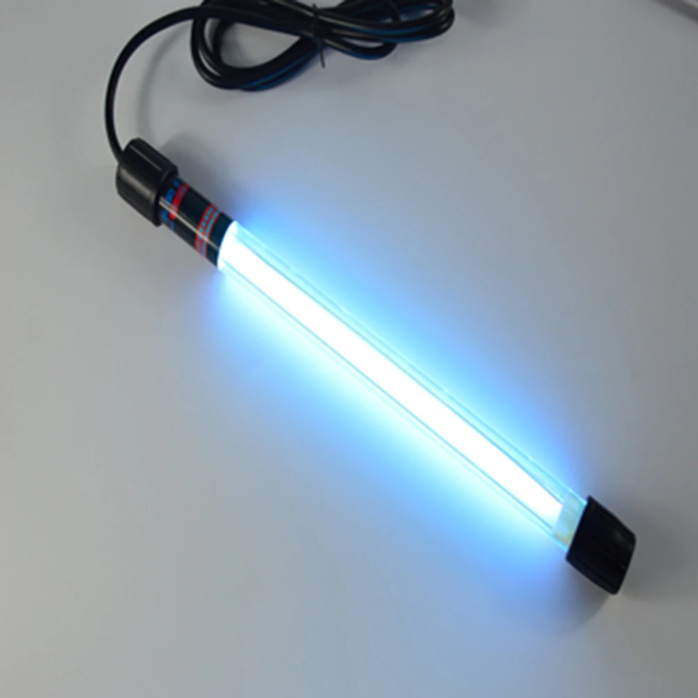 

3/6/10/15W UV Germicidal Light Aquarium Water Purification Deodorant Lamp Aquarium Fish Tank UV Sterilization Lamp Sterilizer