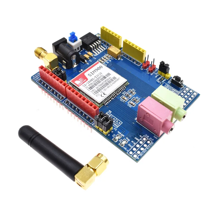 SIM900 GPRS/GSM щит макетная плата четырехдиапазонный модуль совместим+ антенна