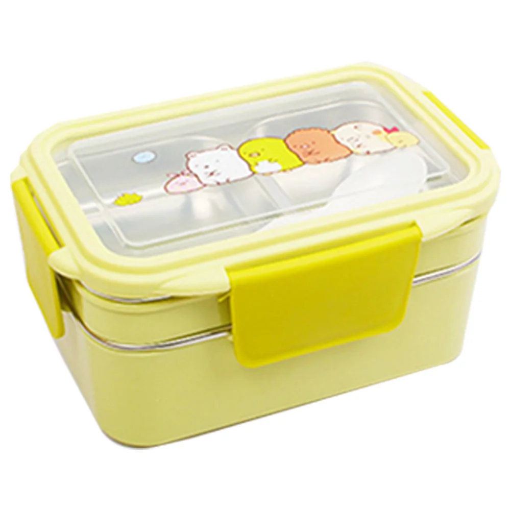 Портативный Ланч Bento Box нержавеющая сталь изоляции тепловой еда хранения