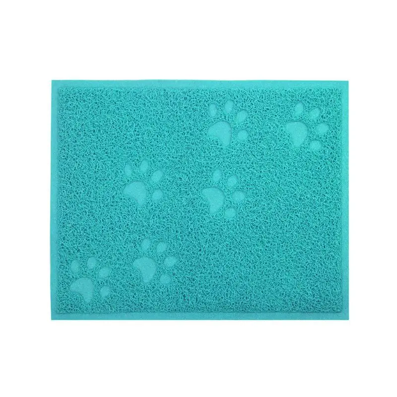 Blue Коврик для кошачьего туалета, большая коробка для кошачьего туалета Y5GB - Цвет: Blue