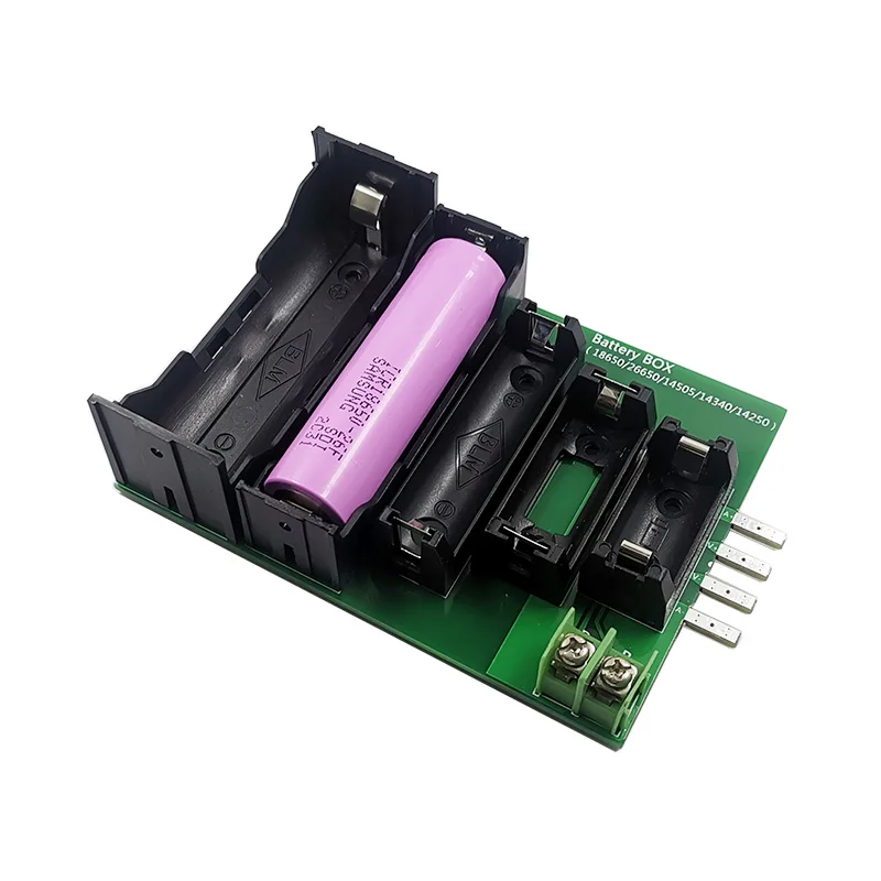 ABS 4-wire and 2-wire Terminal 18650 26650 14505 14340 1425 battery Case Holder test Storage box for DL24P 6