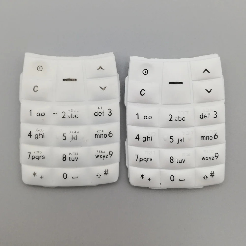 

New Main Menu English/Russian Arabic Keypad Keyboard Buttons Cover Case For Nokia 1100