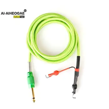 

1.8M Durable Copper RCA interface cable Clip Cord Switch Hook Line For Conversion kit Tattoo Supply tattoo accessories dropship