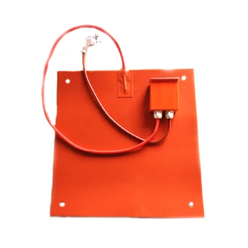 

400*400*1.5mm 220V 1000W CR-10S4 3D Printer Heat Plate adhesive 1 side digital thermostat on wire1000mm lead wire