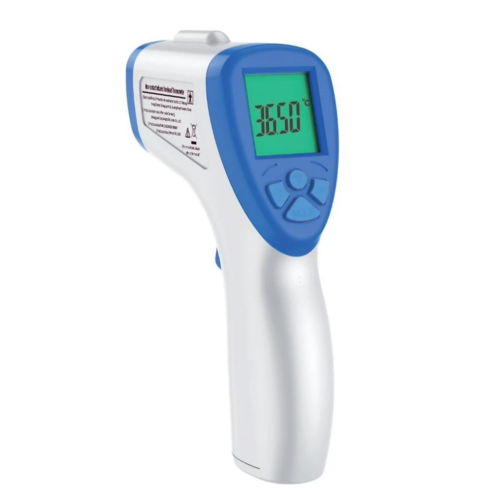 

Non-contact Infrared Forehead Thermometer Electric Temperature Measurement Body Temperature Meter Memory Function LCD Digital