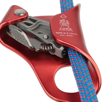 

8-13mm Outdoor Sports Rock Climbing Hand Ascender Riser Rope Clamp Grasp Device Mountaineer Handle Ascender Climbing Rope Tool