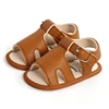 New Canvas PU Baby Non-Slip Sandals Child Summer Boys Fashion Sandals Sneakers Infant Shoes 0-18 Month Baby Shoes ► Photo 2/6