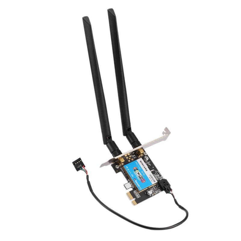 WIRCARD для Intel 7260AC PCIE-1X Интерфейс 867 м+ 4,0 Bluetooth типа «два-в-одном» Беспроводной сетевая карта