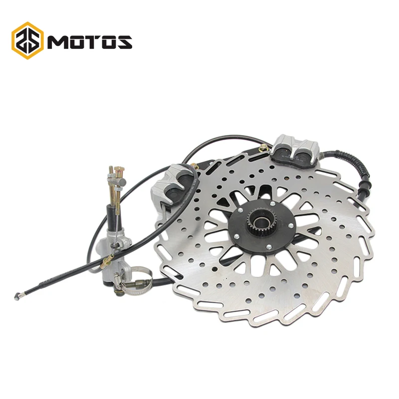 

ZS Motos brake Modify 750cc Motor front and rear brake caliper Disc brake with cab side car case for Bmw R12 R71 ural K750 M-72