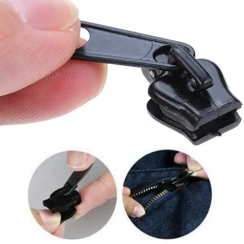 10pcs Instant Fix Zipper Repair Kit Universal Zipper Head Replacement