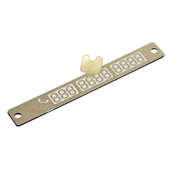 

Car Styling Phone Number Card Sticker Night Luminous Temporary Car Parking Card Plate Suckers Phone Number Card