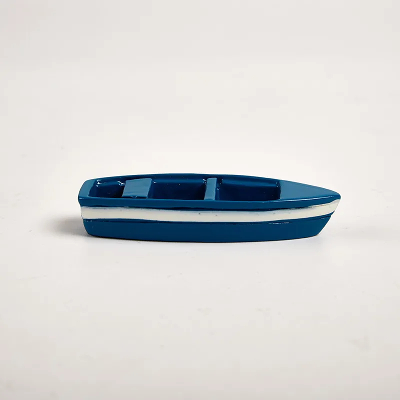 Marine Nautical Creative Sailboat Mode Room Decor Figurines Miniatures Mediterranean Style Ship Small boat ornaments 