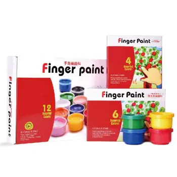 

35ml 12 Bright Colors Washable Gouache Paint for Kids Beginners School Supplies Finger Paint