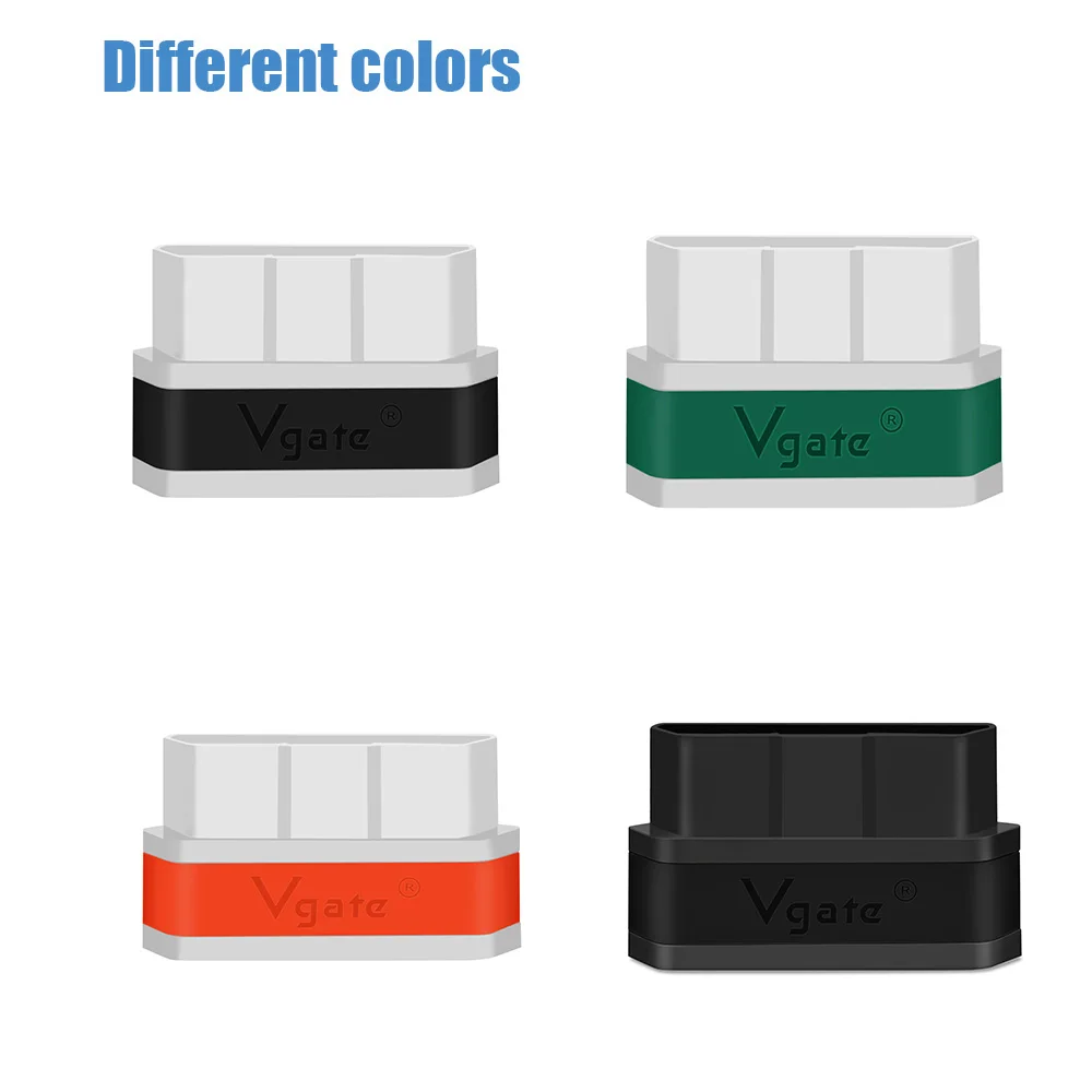 Vgate iCar2 Bluetooth/wifi Версия OBD2 считыватель кодов iCar2 для OBDII протоколов эта версия поддерживает AndroidIOS/и Windows системы