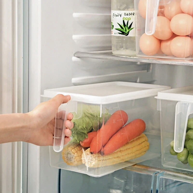 

Plastic Container Refrigerator Food Storage Containers With Lid For Fridge Cabinet Organizer Kitchen Storage Box Organizer