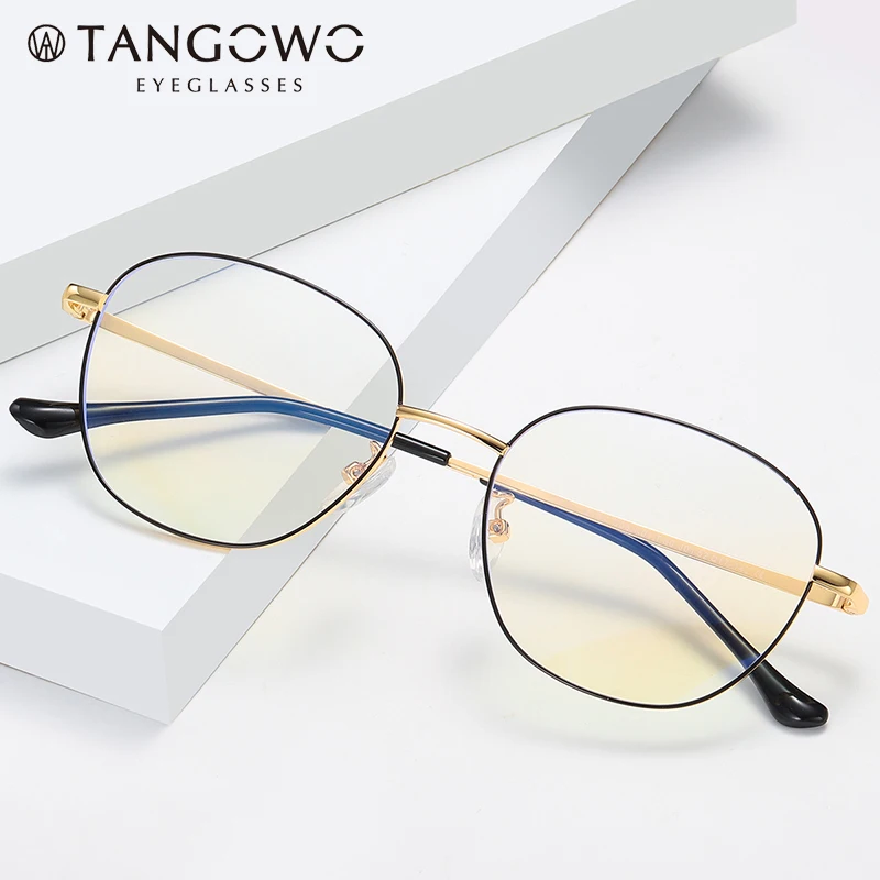 Best Metal Anti Blue Light Glasses Frame Men Goggles Protection Eyewear Eyeglasses Spectacles Gaming Computer Glasses for Women