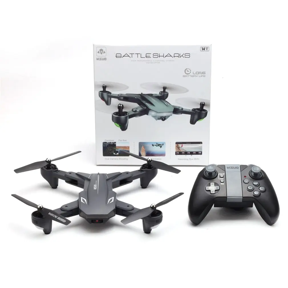 

Visuo XS816 RC Drone with 50 Times Zoom WiFi FPV 4K Dual Camera Optical Flow Quadcopter Foldable Selfie Dron VS SG106 M70