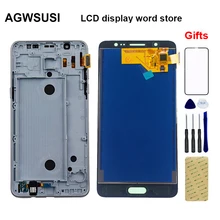ЖК-дисплей для samsung Galaxy J5 J510 SM J510F J510FN J510M J510Y/DS+ кодирующий преобразователь сенсорного экрана в сборе