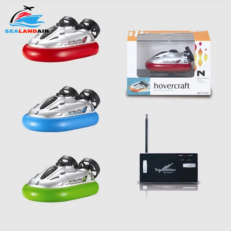 Happycow 777-220 мини RC Hover Boat I/R электрический пульт дистанционного управления микро-модель на воздушной подушке перезаряжаемые игрушки для ванной для детей Подарки