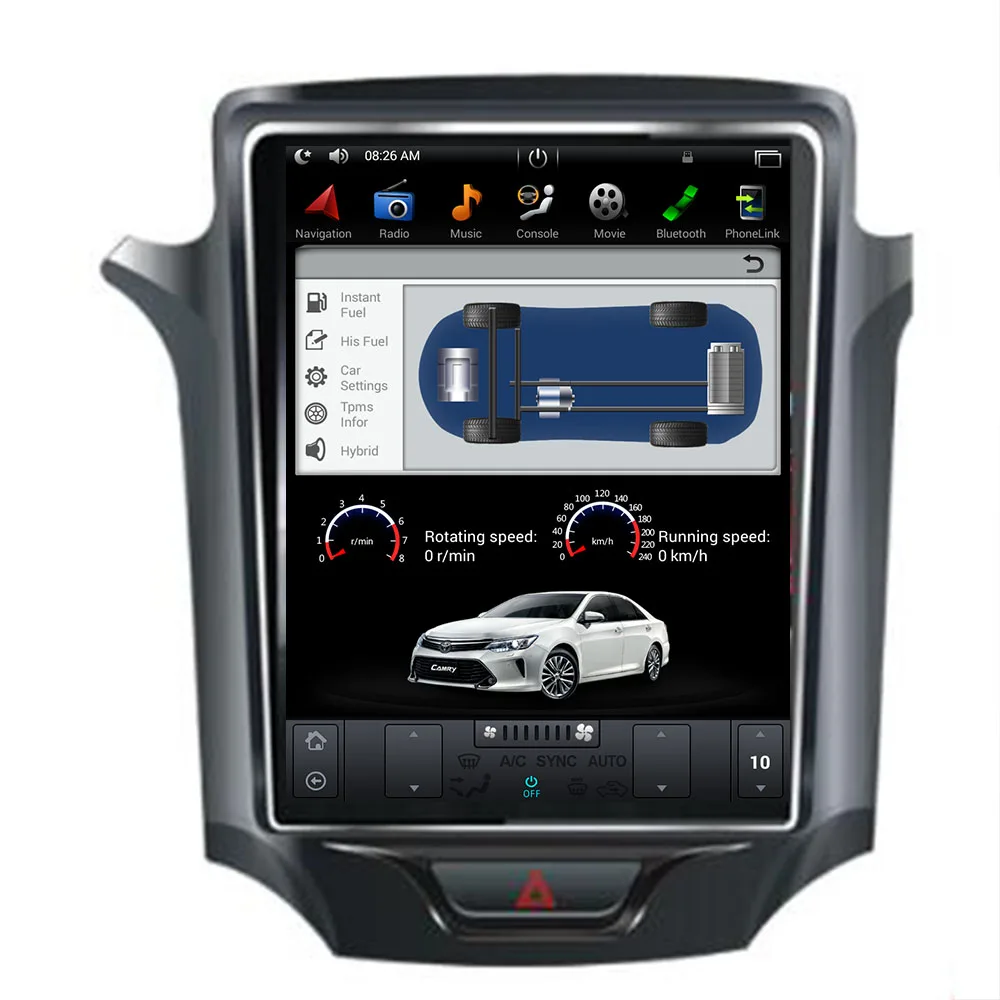 10," Тесла Android 9,0 7,1 6,0 подходит для CHEVROLET CRUZE автомобильный DVD плеер навигация GPS радио